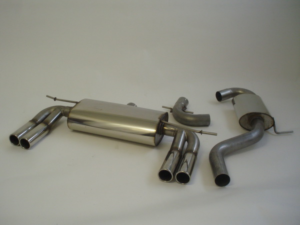 FMS Edelstahl 70mm Duplex-Anlage VW Scirocco III ab Bj. 2008