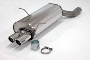 FMS Edelstahl Sportauspuff BMW 3er E46 Bj. 98-2000 Limousine, Co