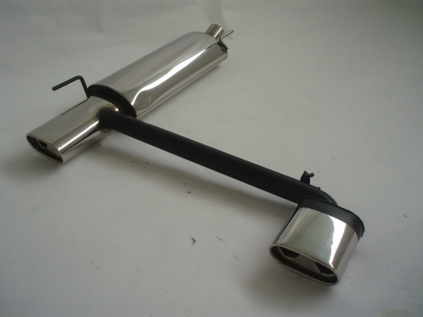 FMS Edelstahl Duplex-Sportauspuff VW Golf III & Cabrio Bj. 91-98
