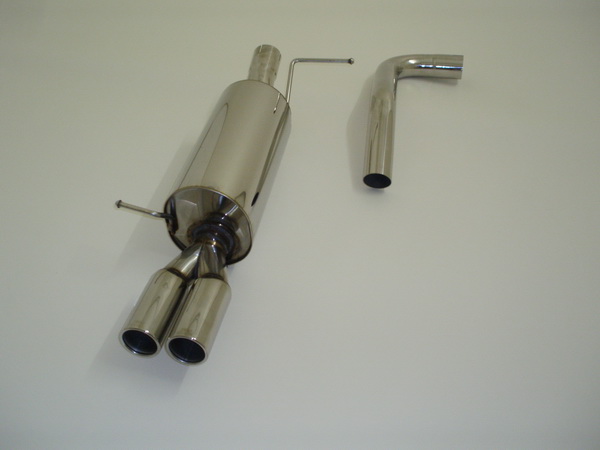 FMS Edelstahl Sportauspuff VW Polo 9N 9N3 GTI ab Bj. 04/2005 Sch