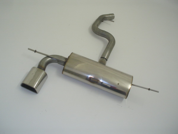 FMS Edelstahl Sportauspuff VW Tiguan Frontantrieb ab Bj. 2007