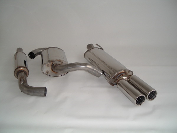 FMS Edelstahl Gr. A Anlage VW Golf III & Cabrio Bj. 91-98 / Golf