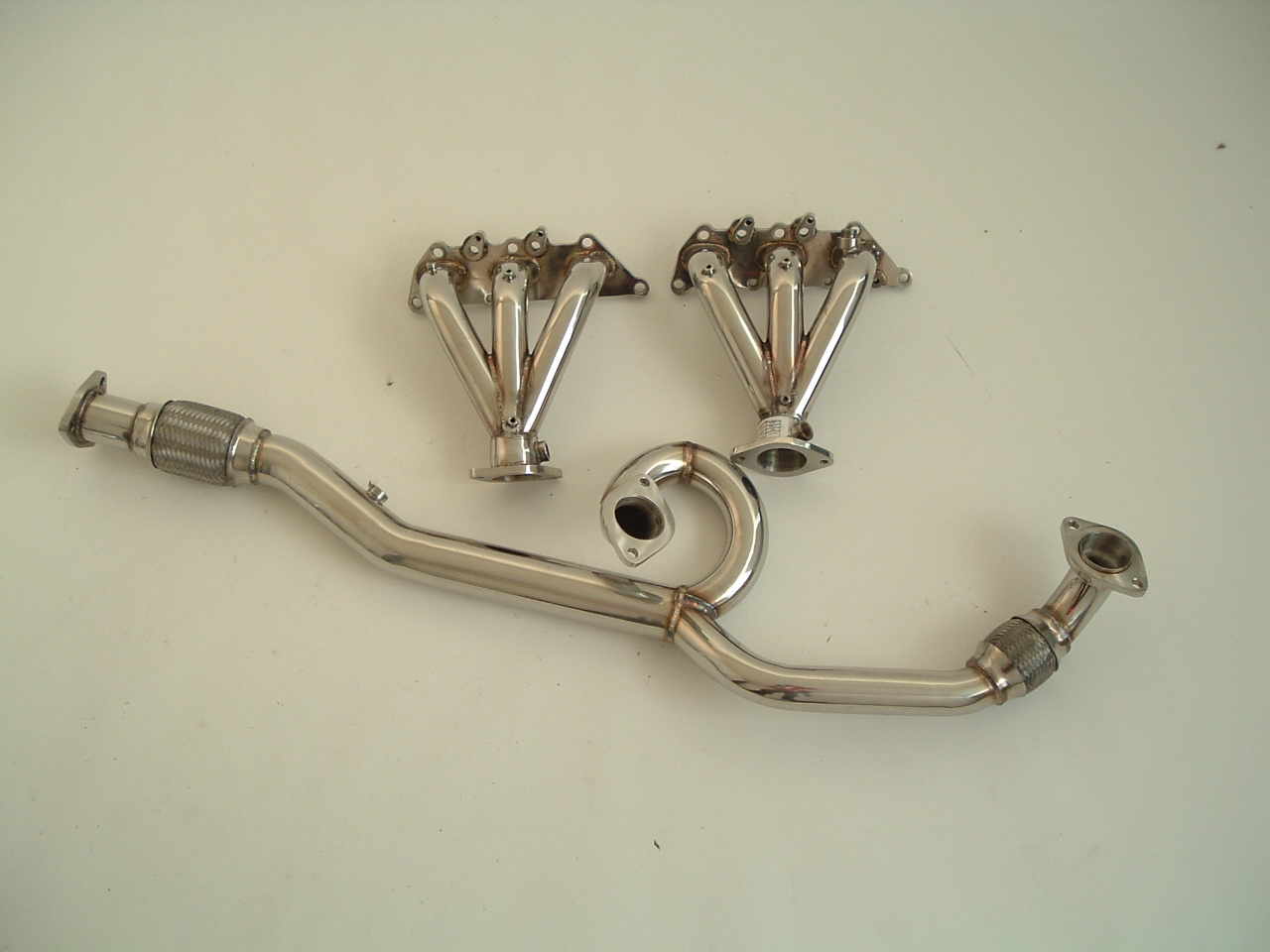 Friedrich Motorsport FMS Edelstahl F&auml;cherkr&uuml;mmer Opel Calibra Bj. 93-97 (nicht Automa