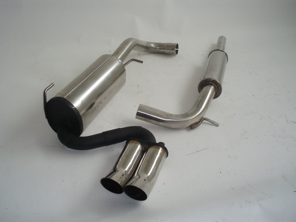 FMS Edelstahl Gr. A Anlage mittig VW Lupo Bj. 98-2005